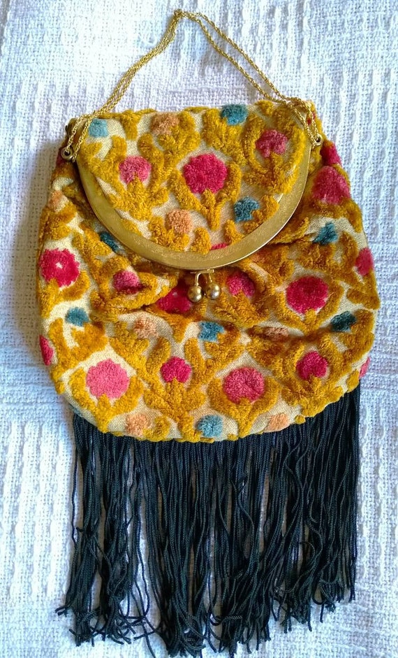1960/70's authentic Boho handbag