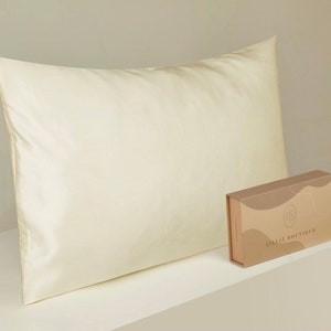 51 x 76 cm 22 Momme Silk Pillowcase Queen Size/Pillowcase/Pure Mulberry/Christmas Gift/Self-Care/Anti-Aging