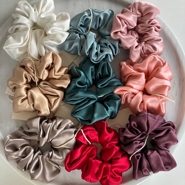 25 Momme Silk Scrunchie | silk hair tie | haircare | self-care