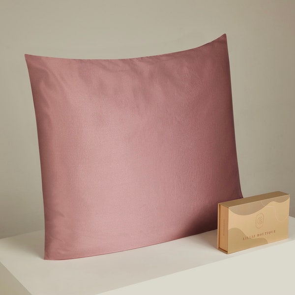 80 x 80 cm 22 Momme Silk Pillowcase Queen Size/Pillowcase/Pure Mulberry/Christmas Gift/Self Care/Anti-aging
