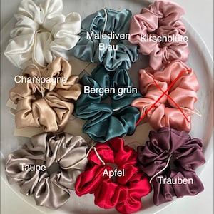 25 Momme Silk Scrunchie silk hair tie haircare self-care Bild 2