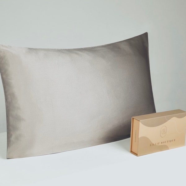 40x80 silk pillowcase 22Momme with tire closure |High quality silk bed linen| Gift Idea |80x80cm/40x80cm