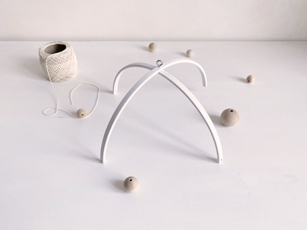 DIY Baby Mobile /wooden Baby Mobile Hanger / Baby Mobile Frame / Baby