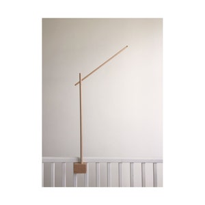 Baby mobile holder / crib mobile arm / baby  mobile support / wooden mobile stand  / DIY baby mobile