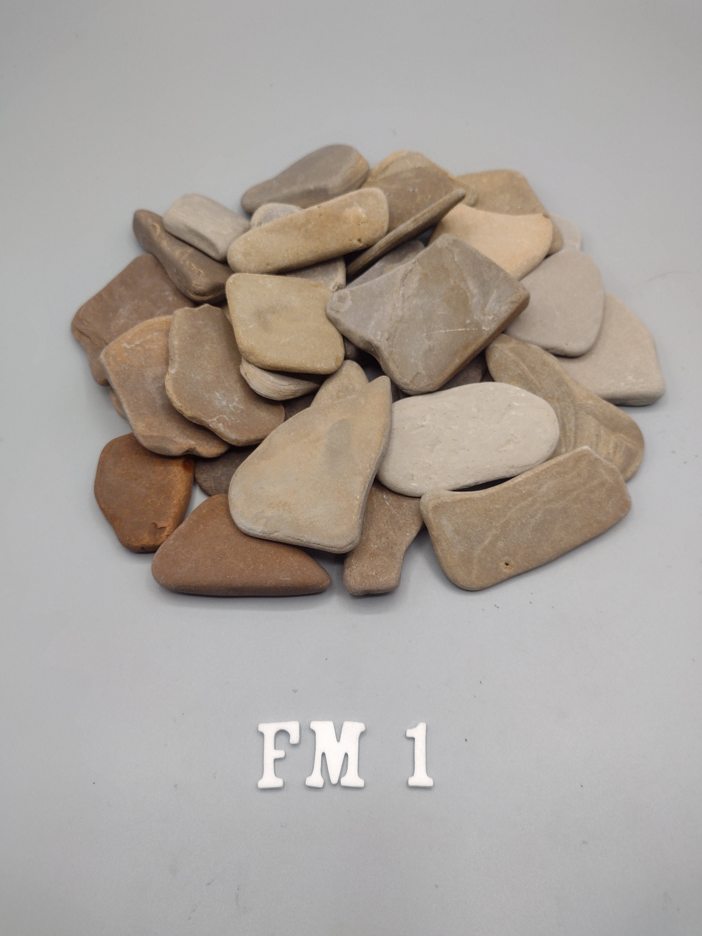 River Rocks for Painting 10-50Pcs Large 2-3 Inch Flat Smooth