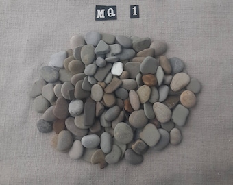 125 medium and small rocks. These are the rocks that you'll receive. They have are creative shapes that will bring out the artist in you.