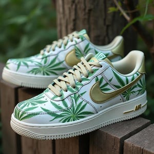Custom air force 1 weed - Etsy 日本