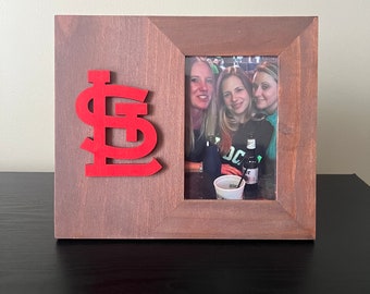 St. Louis Cardinals wood picture frame