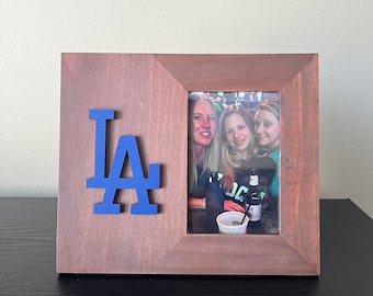 Los Angeles Dodgers wood picture frame
