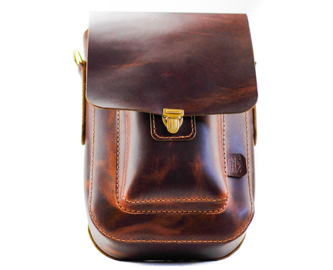 Leather Messenger Satchel Purse Pattern Pdf Download Etsy