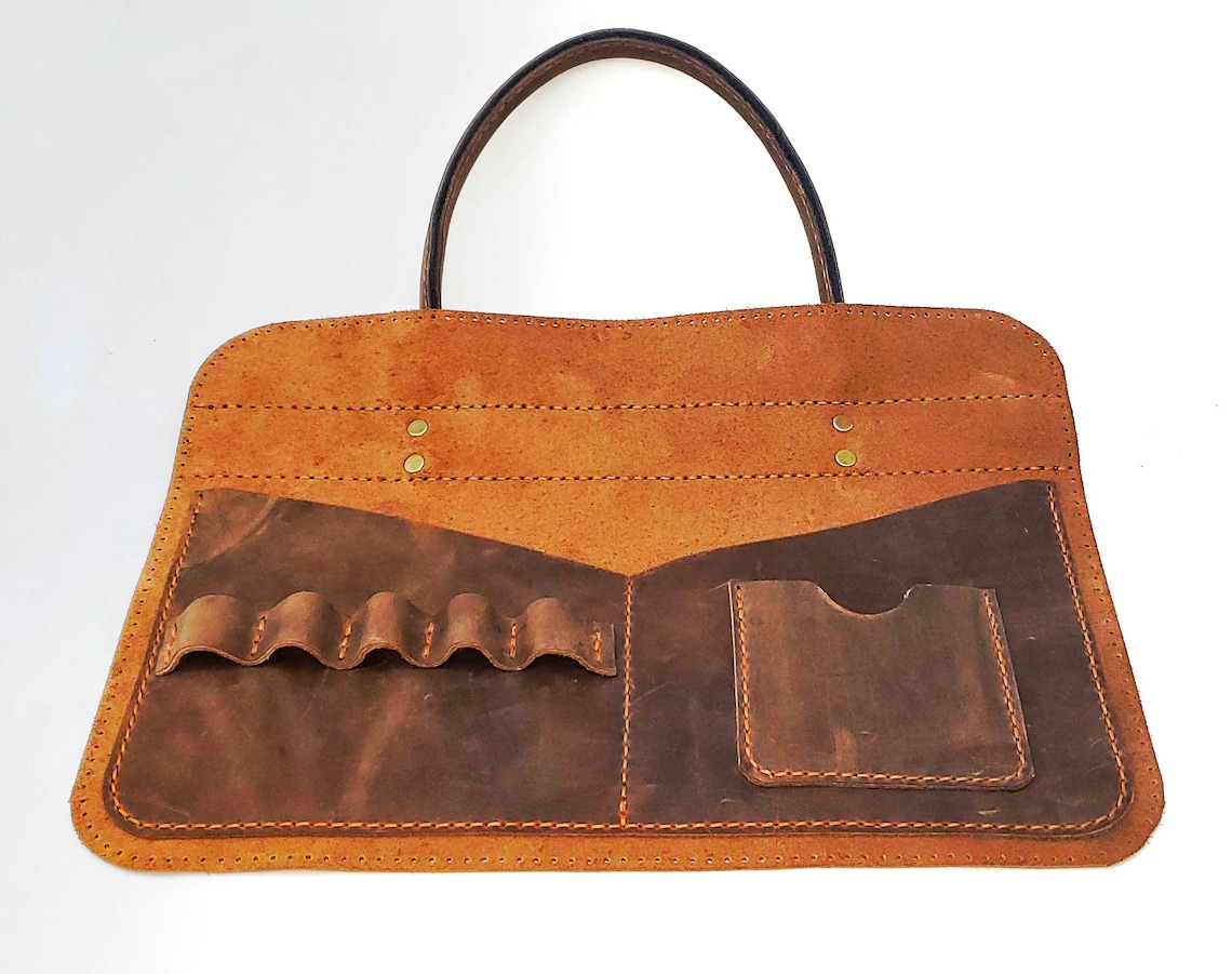 Leather Laptop Bag Pattern PDF Leather Pattern Leather Etsy