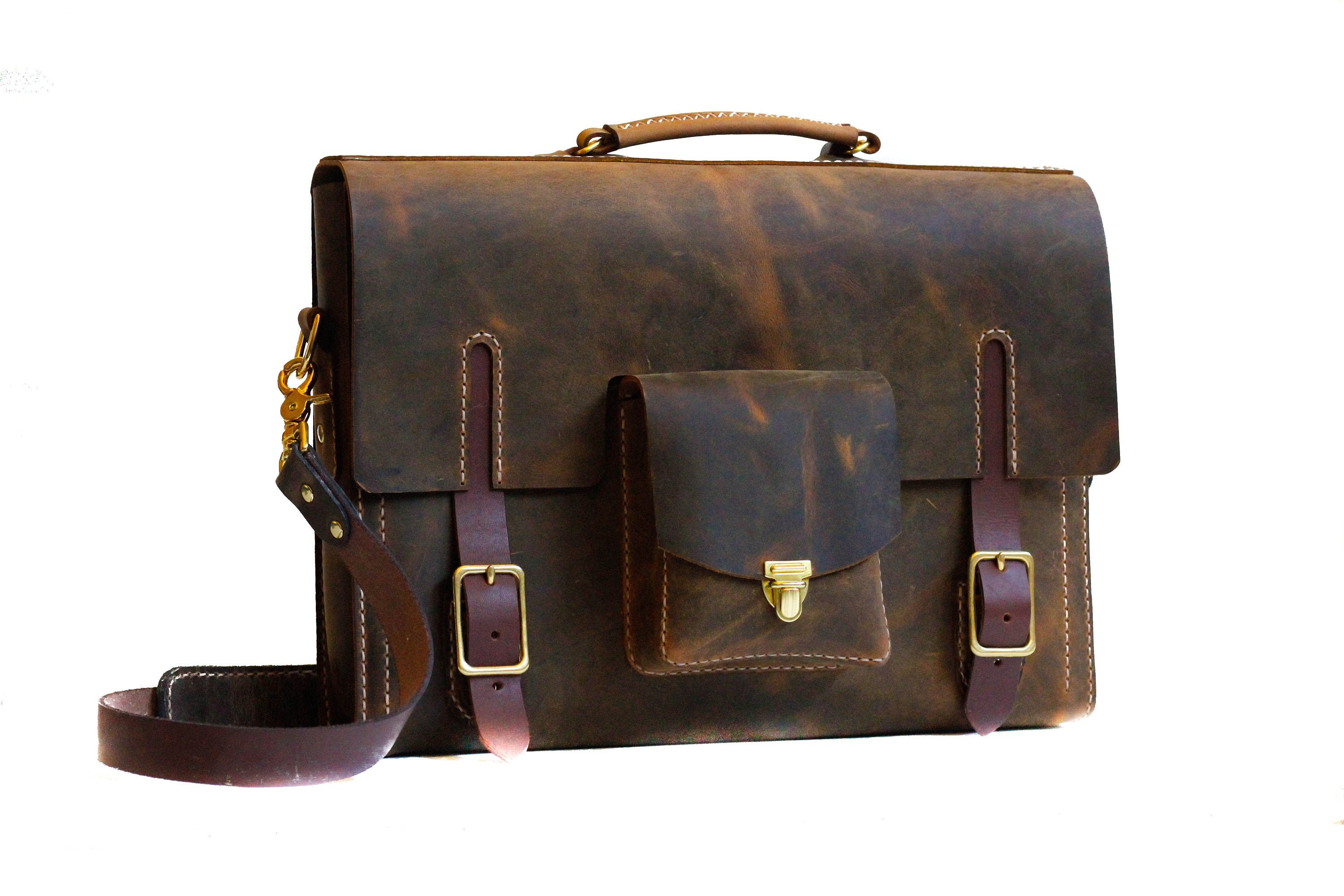 Leather Laptop Bag Pattern PDF Leather Pattern Leather Etsy