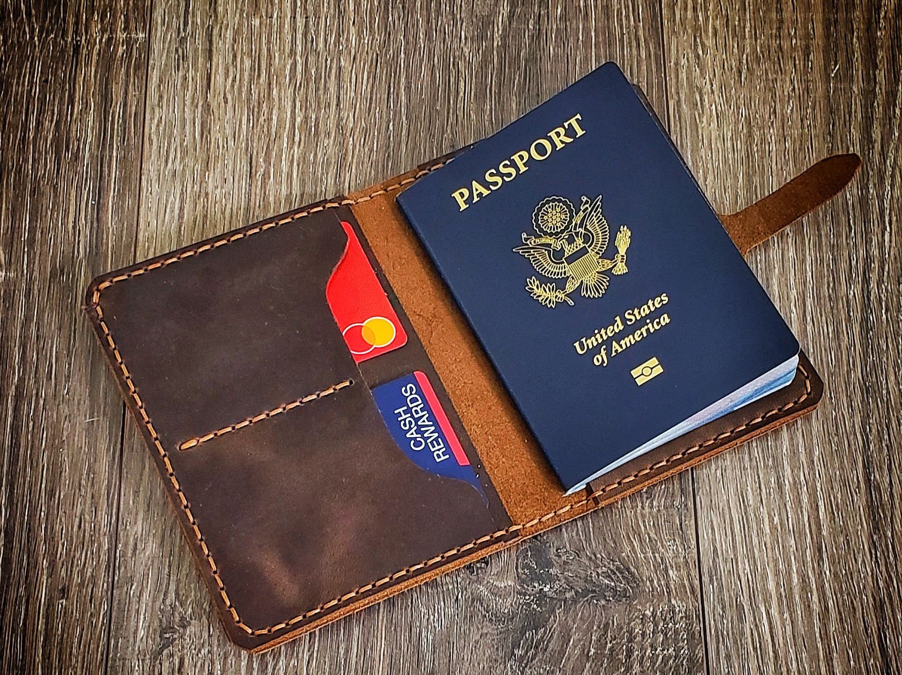 Leather Passport Pattern PDF Leather Pattern Leather DIY Etsy