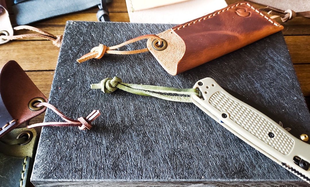 Leather Knife Lanyard 5 Pack EDC Knife Lanyard Knife Lanyard Leather