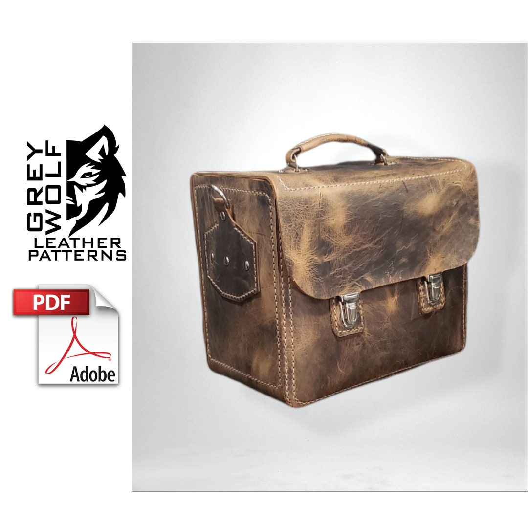 Leather Camera Bag Patter - Pdf Download -leather Pattern - DIY ...