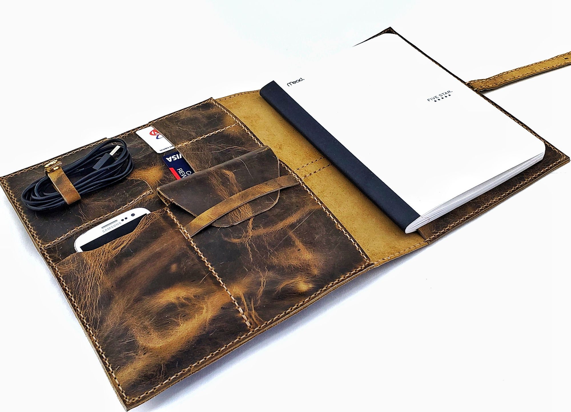 Leather Portfolio Pattern IPad PDF Leather Pattern Etsy