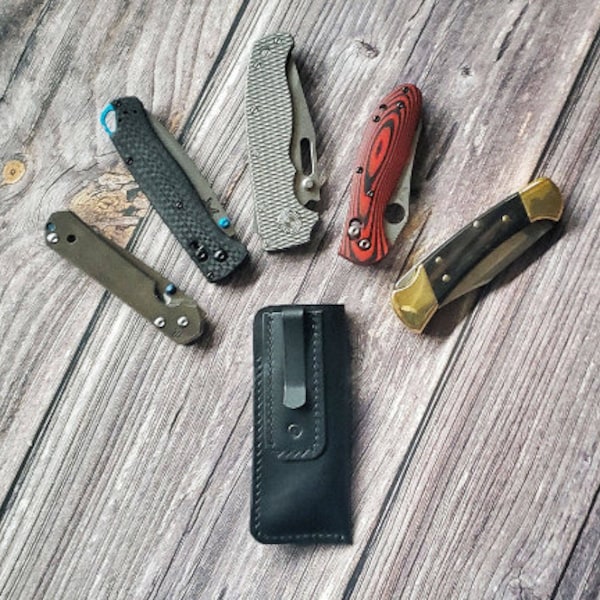 Leather Slipjoint Slip Etsy