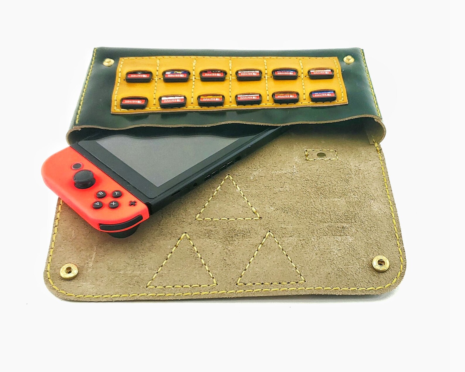 Leather Nintendo Switch Carrying Case Pattern Pdf Download Etsy