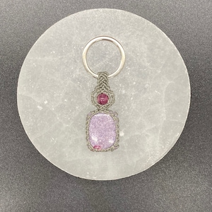 Pink Tourmaline Keychain (Necklace)