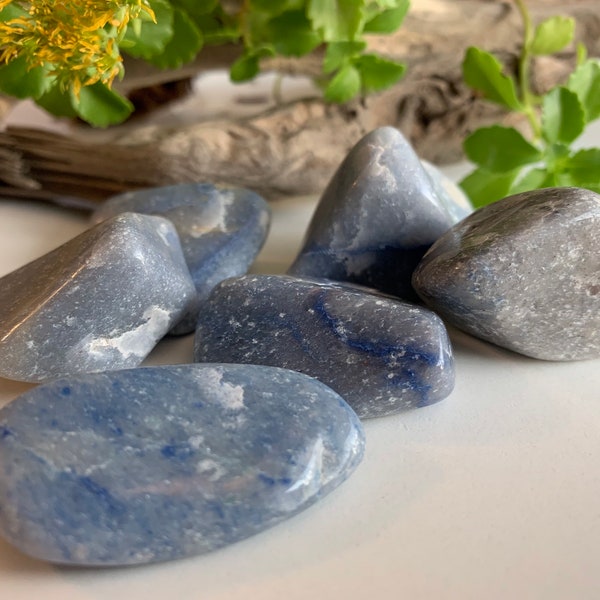 Polished Blue Quartz, Colorful Rocks, polished blue rocks