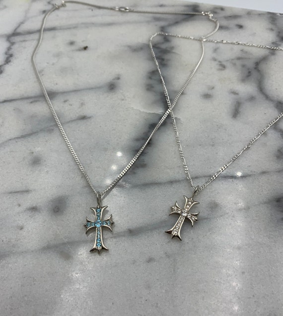 Chrome Hearts Rubber Cross Pendant Necklace - Base Metal Pendant Necklace,  Necklaces - CHH39024 | The RealReal