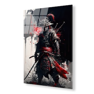 Samurai Warrior Art Print - Edele Japanse krijgsheer voor een unieke levensstijl