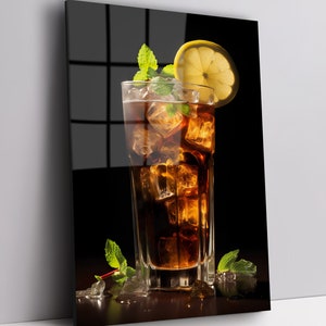 Cubra Libre Cocktail Print, cool kitchen art/kitchen decoration, cocktail art, drinks decoration poster /High-quality digital print