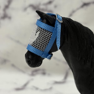 Schleich or Breyer Horse Fly Mask Customizable
