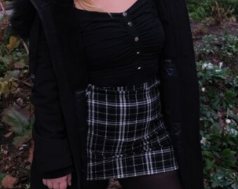 flannel skirt 4xl