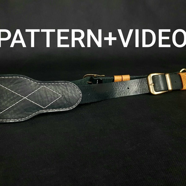 Leather Shoulder Strap pattern / Bag Strap pattern