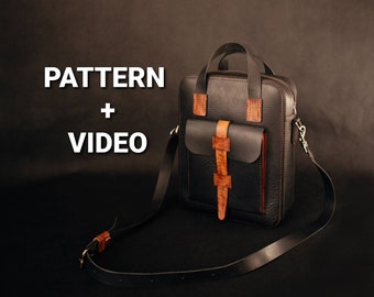 Leather Shoulder Bag pattern/leather bag patterns