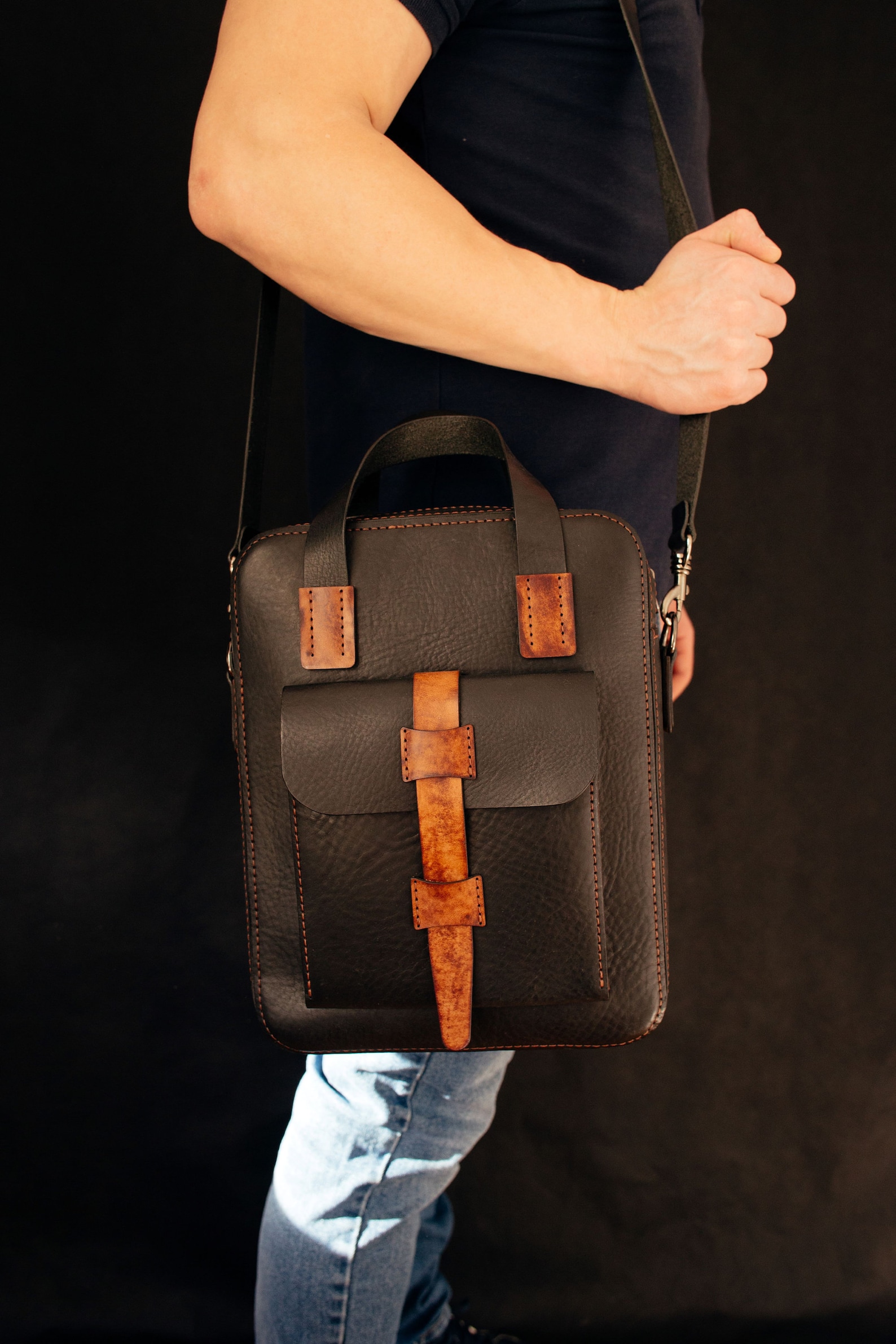 Leather Shoulder Bag Pattern/leather Bag Patterns Etsy