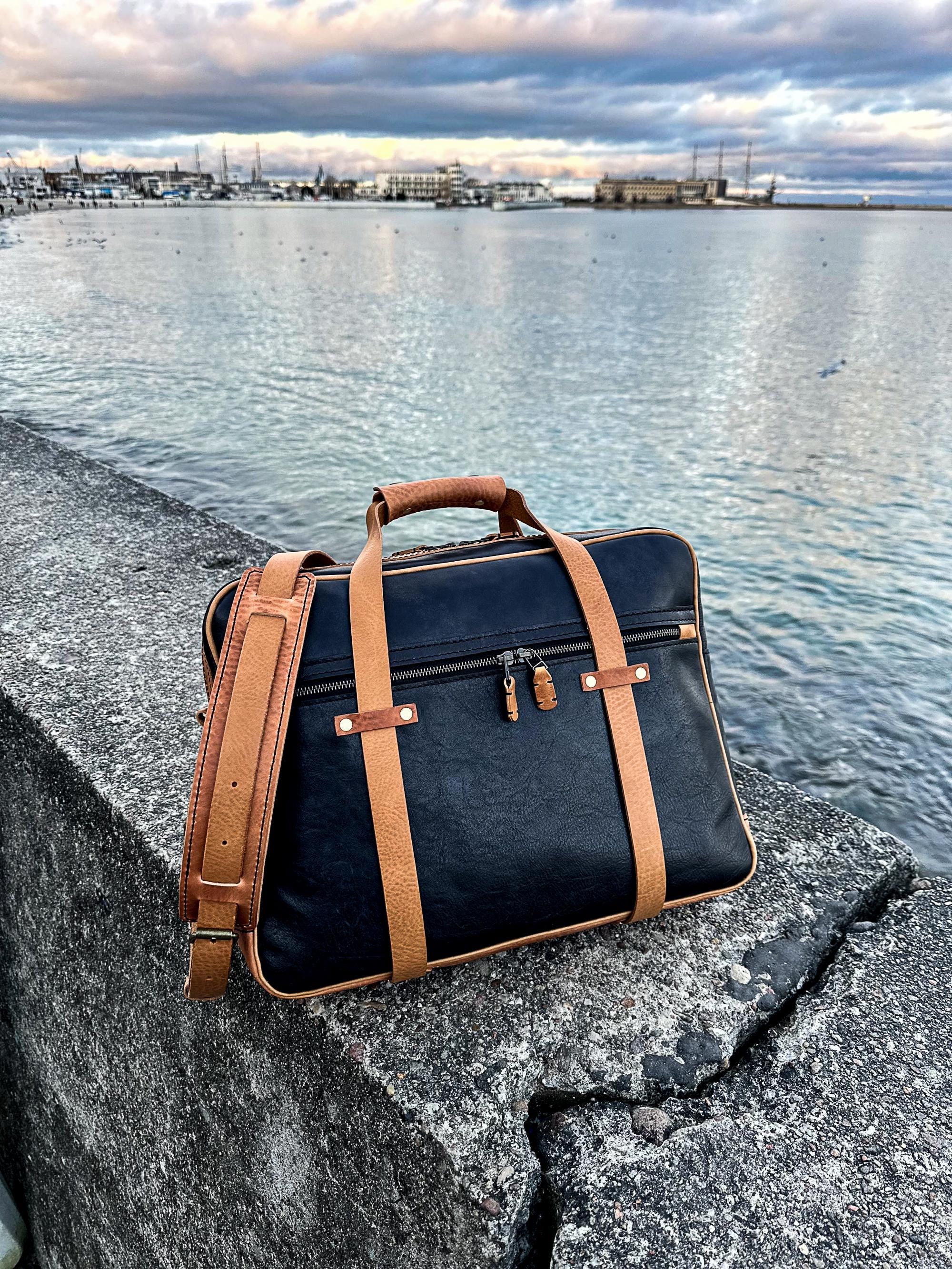 Leather Briefcase Pattern/leather Shoulder Bag Patterns/laptop Bag ...