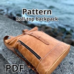 Leather Backpack PDF/backpack Pattern