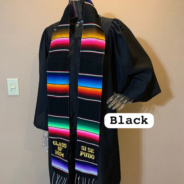 Mexican Serape Graduation Stoles