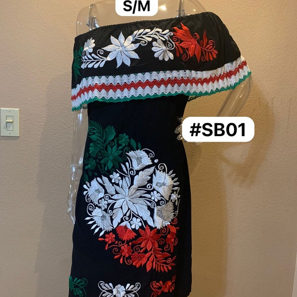 Mexican Embroidered Dress