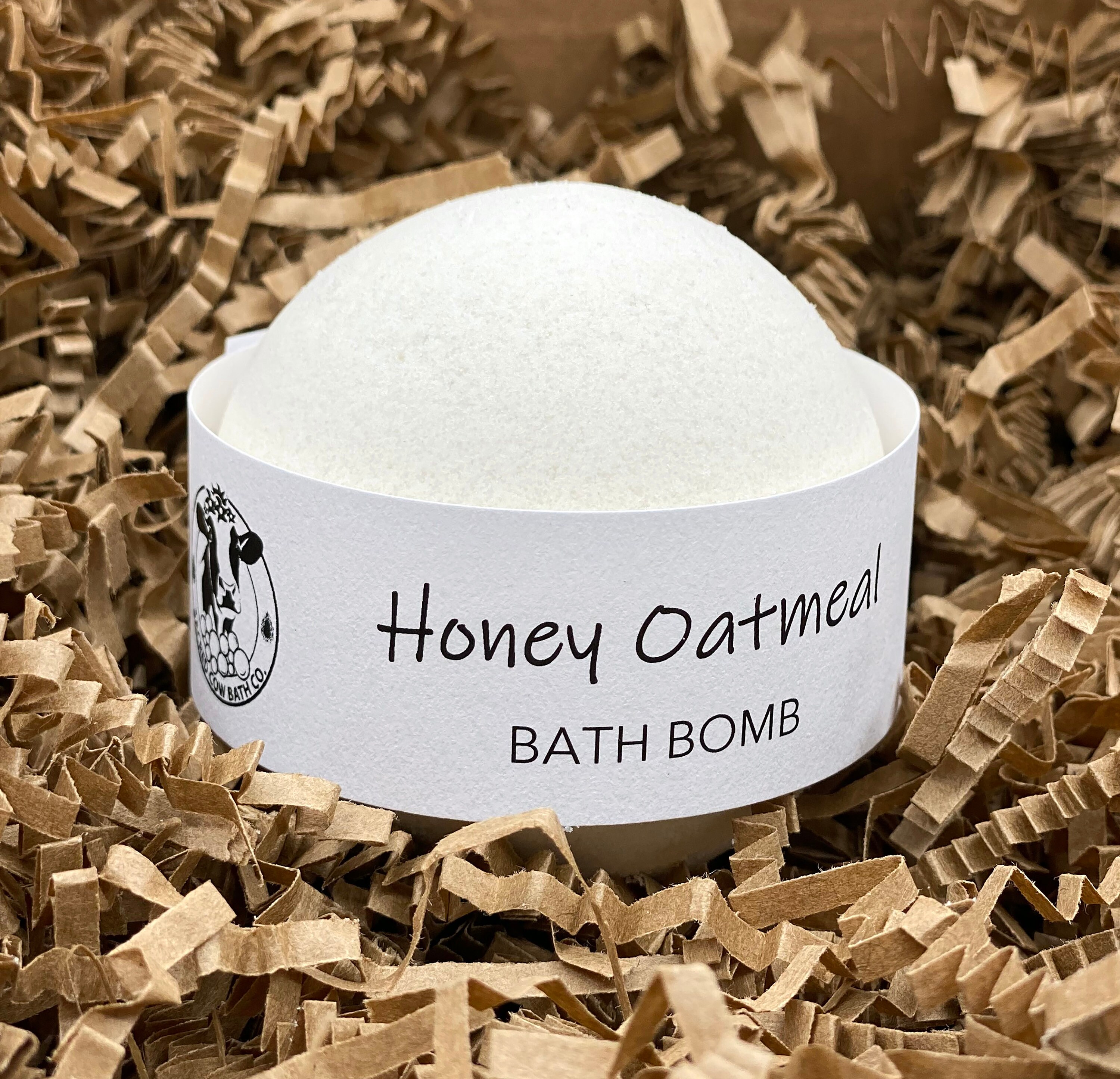 Luxurious Honey Oatmeal Bath Bomb for Sensitive Skin Oatmeal Etsy