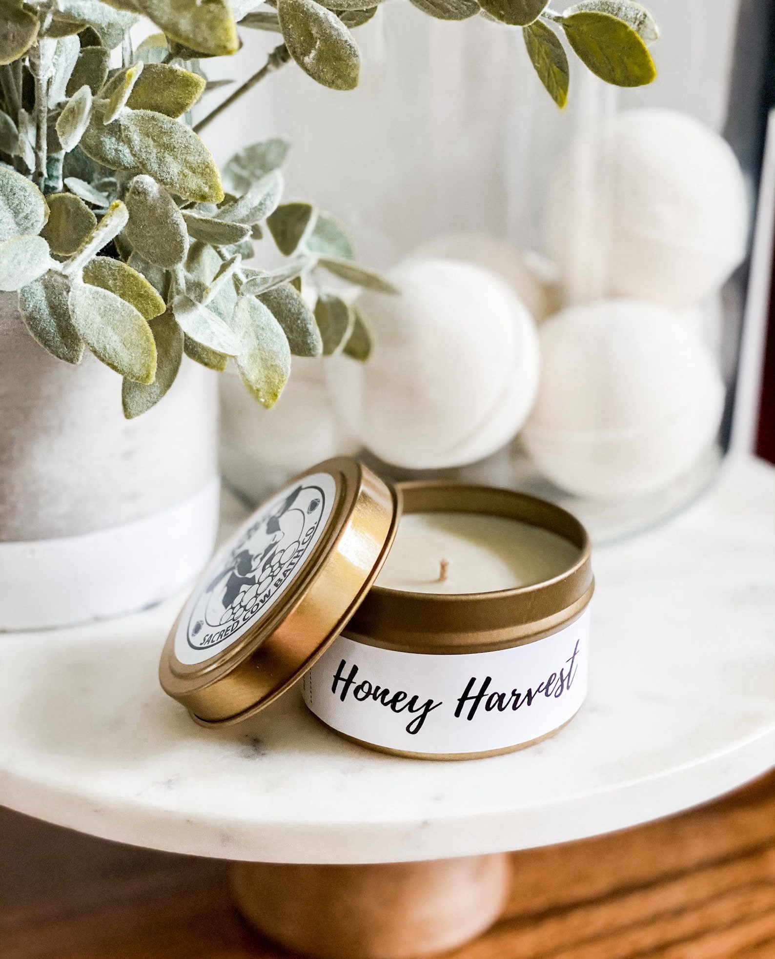 100 Soy Honey Harvest Scented Candle 4 oz Aromatherapy Etsy