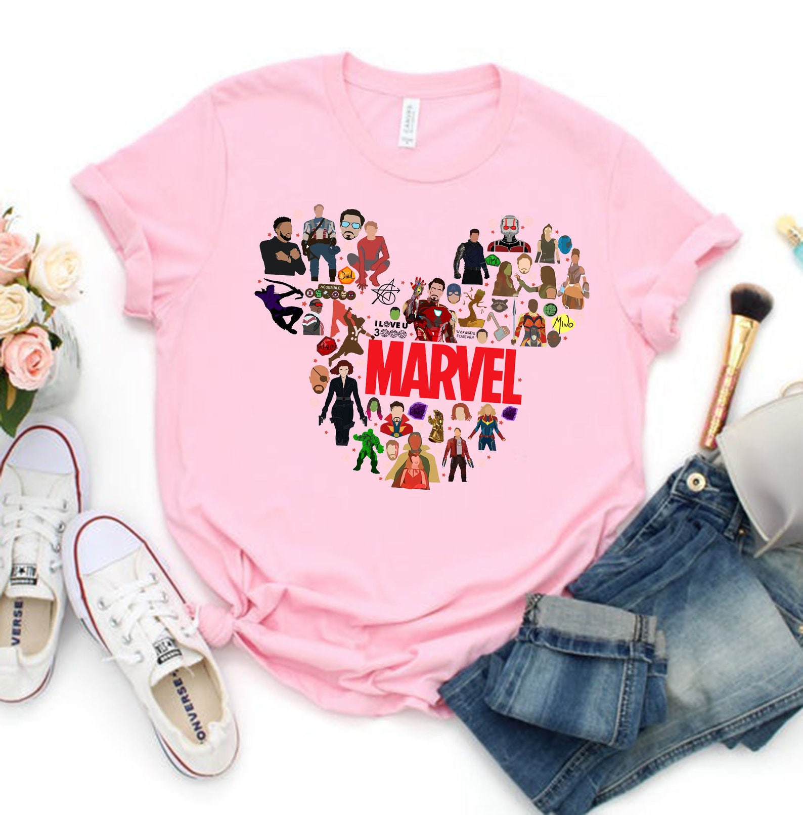 mickey marvel shirt