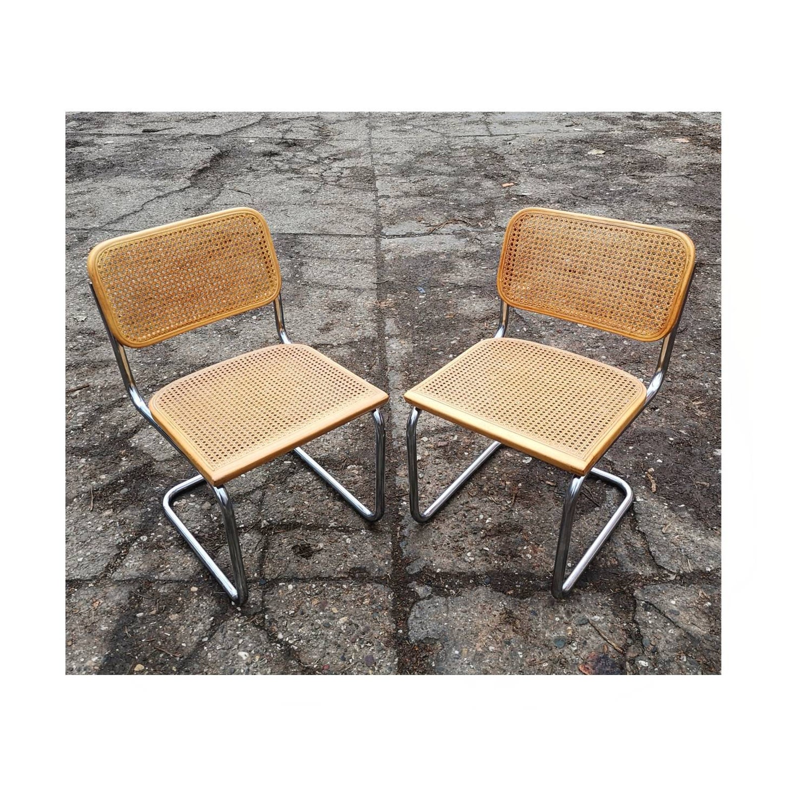 1of3 Stühle von Marcel Breuer / Bauhaus Stuhl / Bauhaus Design Etsy