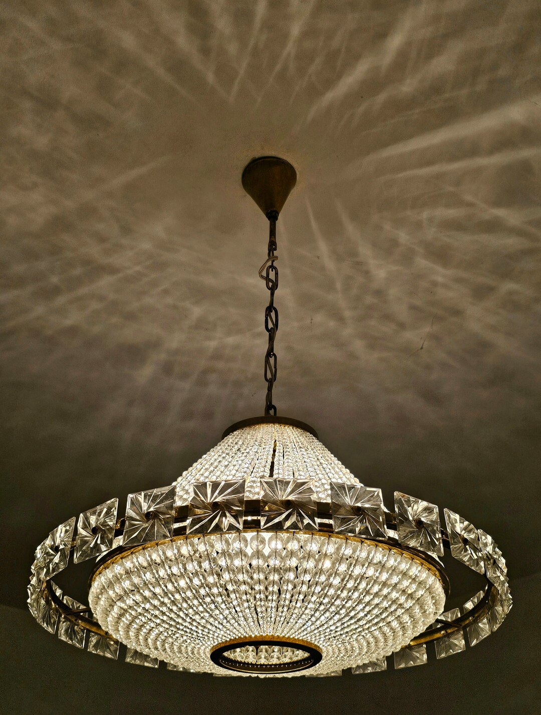 Novelbright『Chandelier』 SineRise Modern Crystal Chandeliers Firework, Crystal Light
