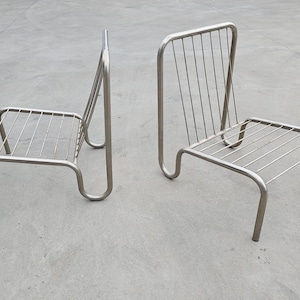 Metal tube chair new arrivals