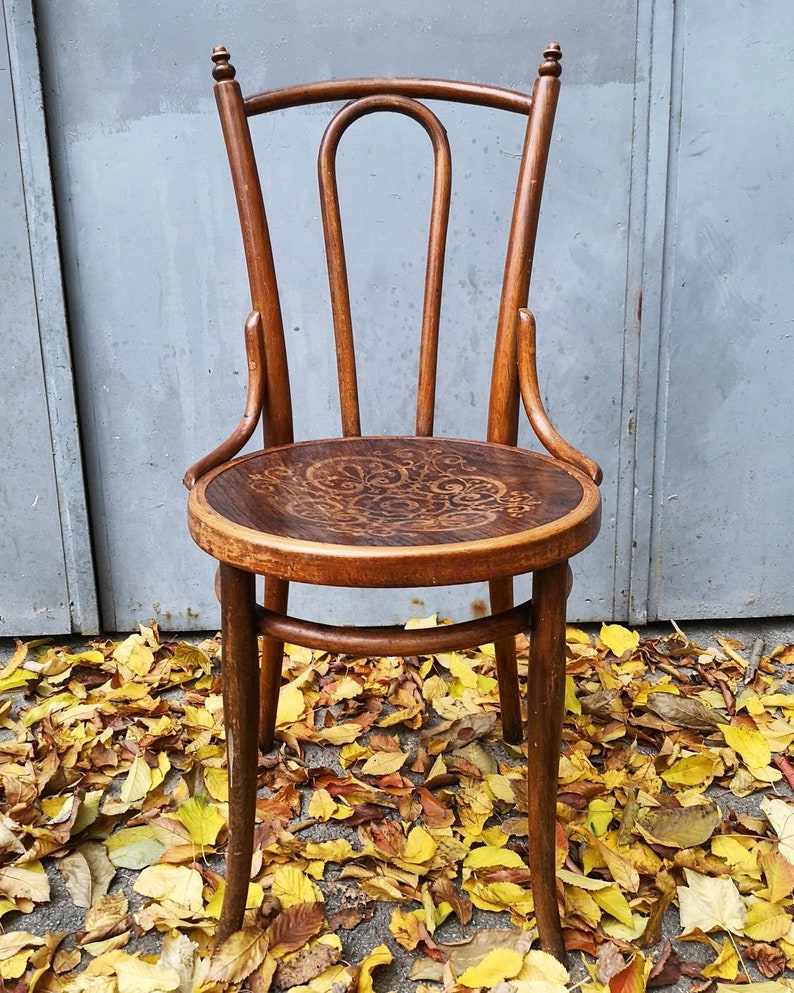 Original Chair No. 56 made in Austria in 1920s by Etsy