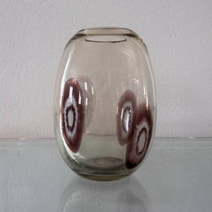 Mid Century Modern Glass Vase by Fratteli Toso // Rare Murano Glass Vase // Vintage Murano // Made in Italy in 1950s