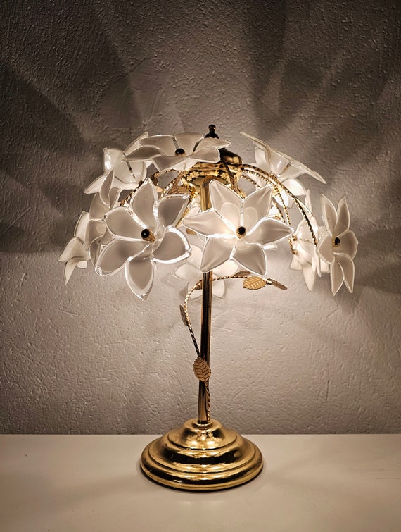 Vintage on sale murano lamp