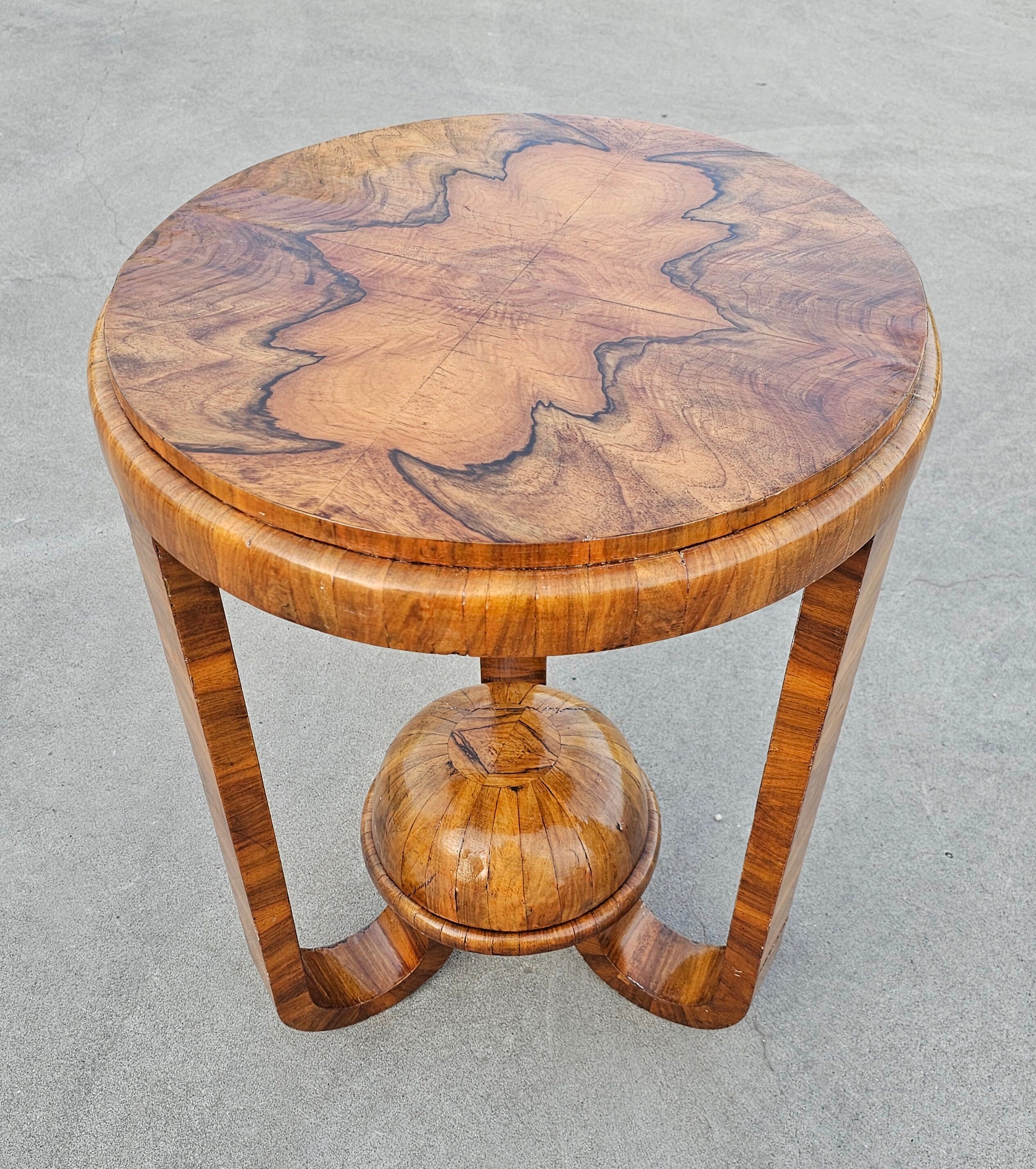 Art deco side sale tables for sale