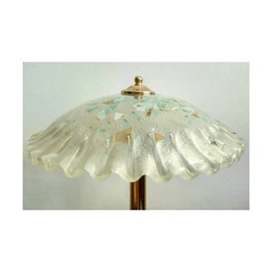 Vintage Table Lamp done in Mirano Glass and Brass // Barovier and Toso Table Lamp // Made in Italy