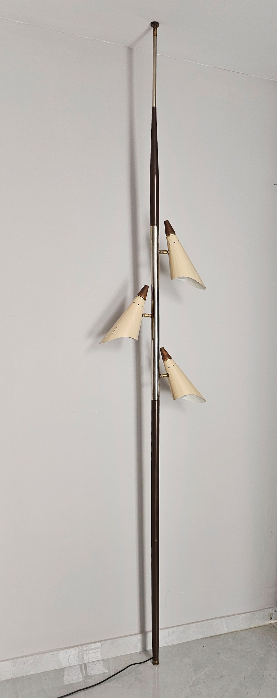 Mid Century Tension Pole Lamp