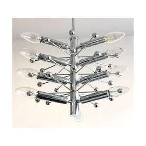 1970s Sputnik by Cosack Lighting // Space Age Sputnik Chandelier // Cosack Leuchten Chandelier // Space Age Chandelier // Made in Germany