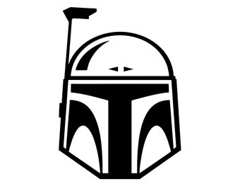 Star Wars - Boba Fett - Mandolorian - Helmet - The Mandalorian - - Star Wars SVG - Cricut - Cut File - png - jpg - Mandalorian - Cricut SVG